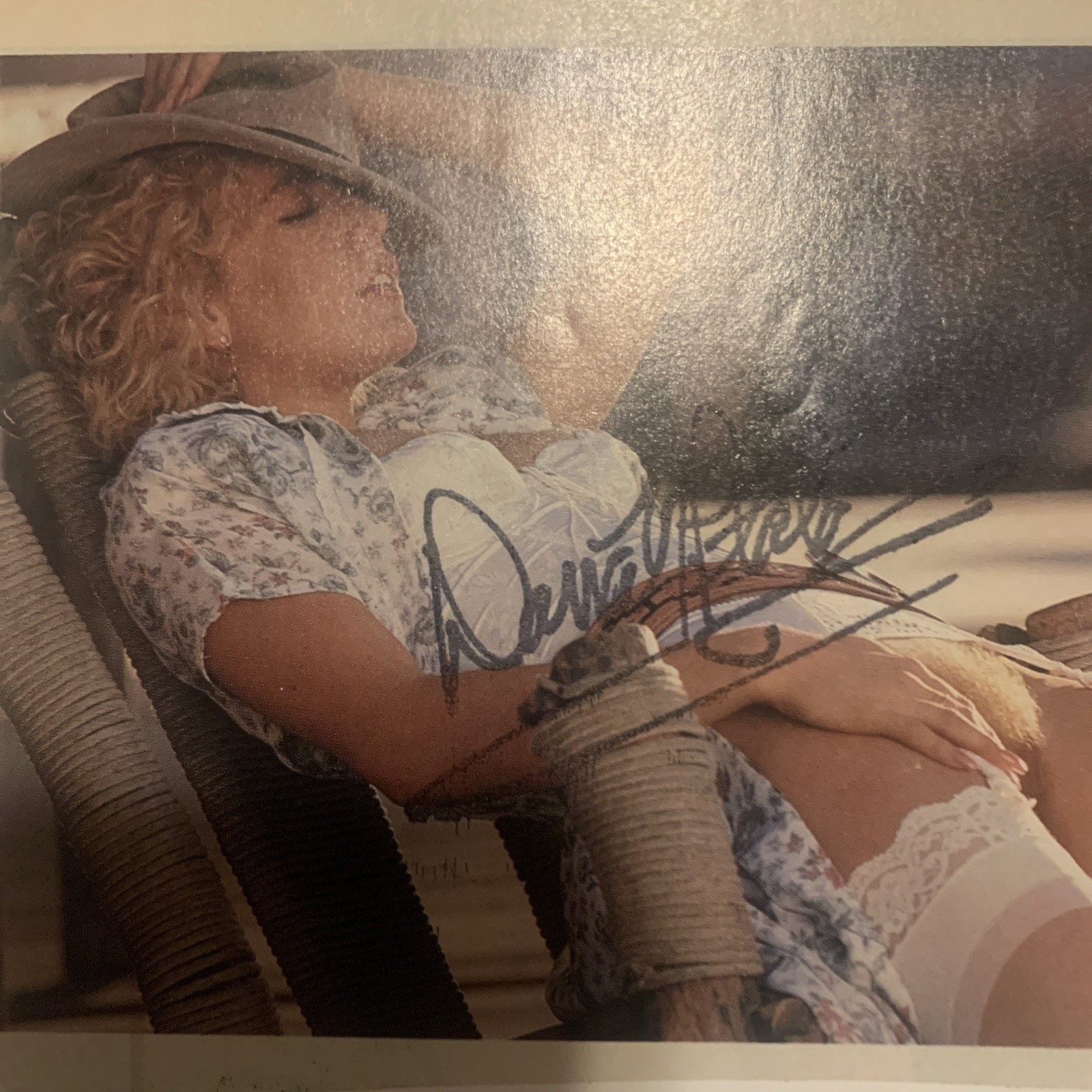 Dana Plato Signed Page From Playboy Magazine. With COA