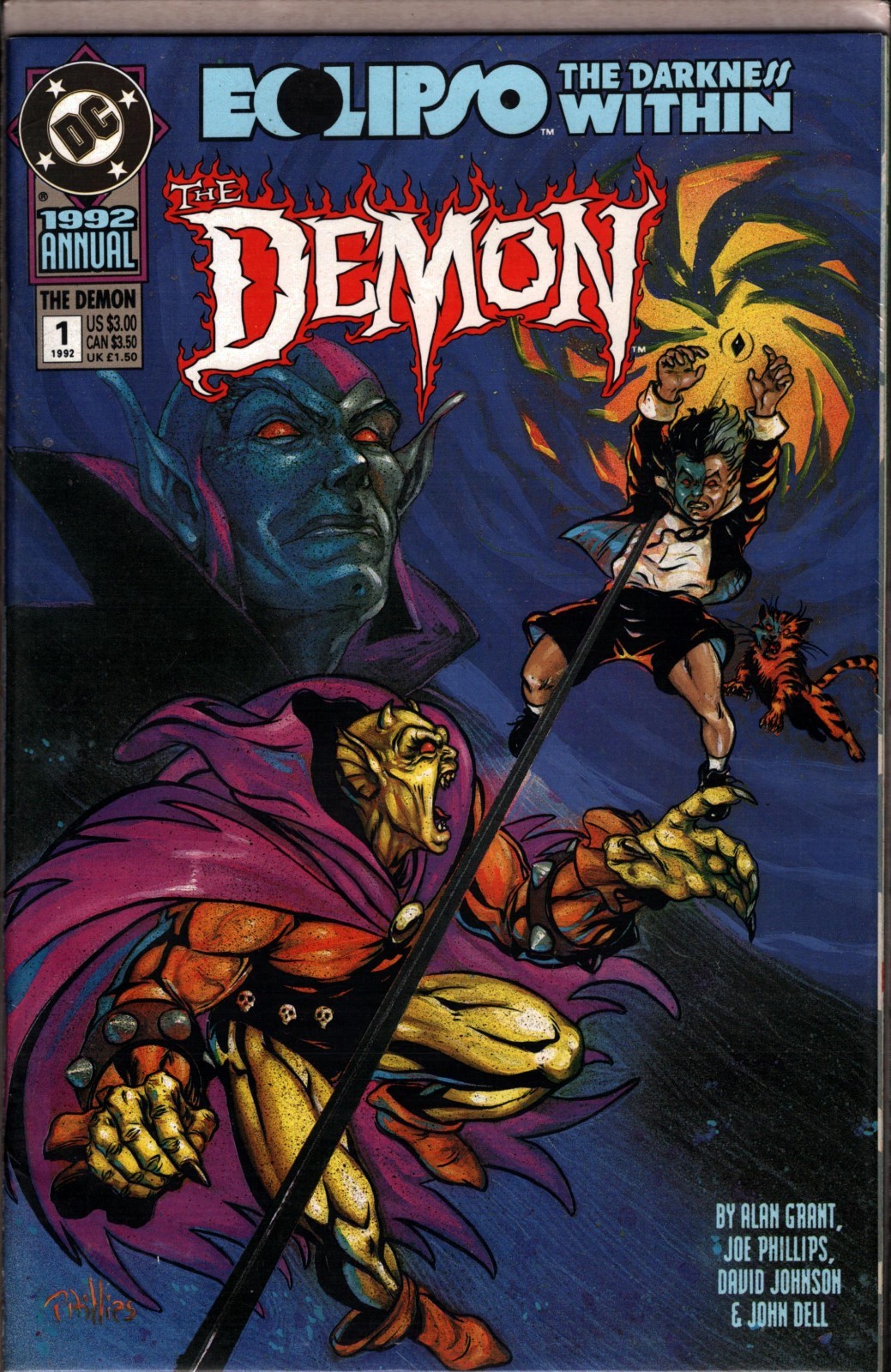 46435: DC COMICS THE DEMON ANNUAL #1 NM Grade