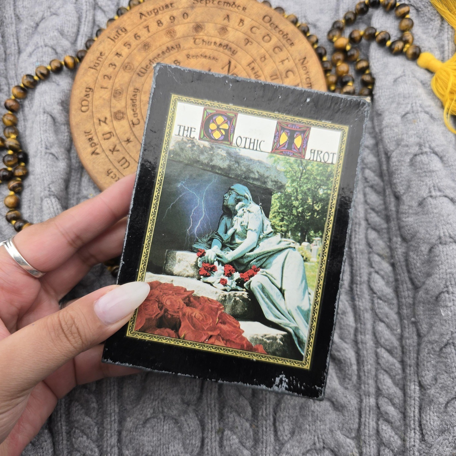 The Gothic Tarot Cards 22 Card Complete Deck Vintage 1999 Leilah Wendell