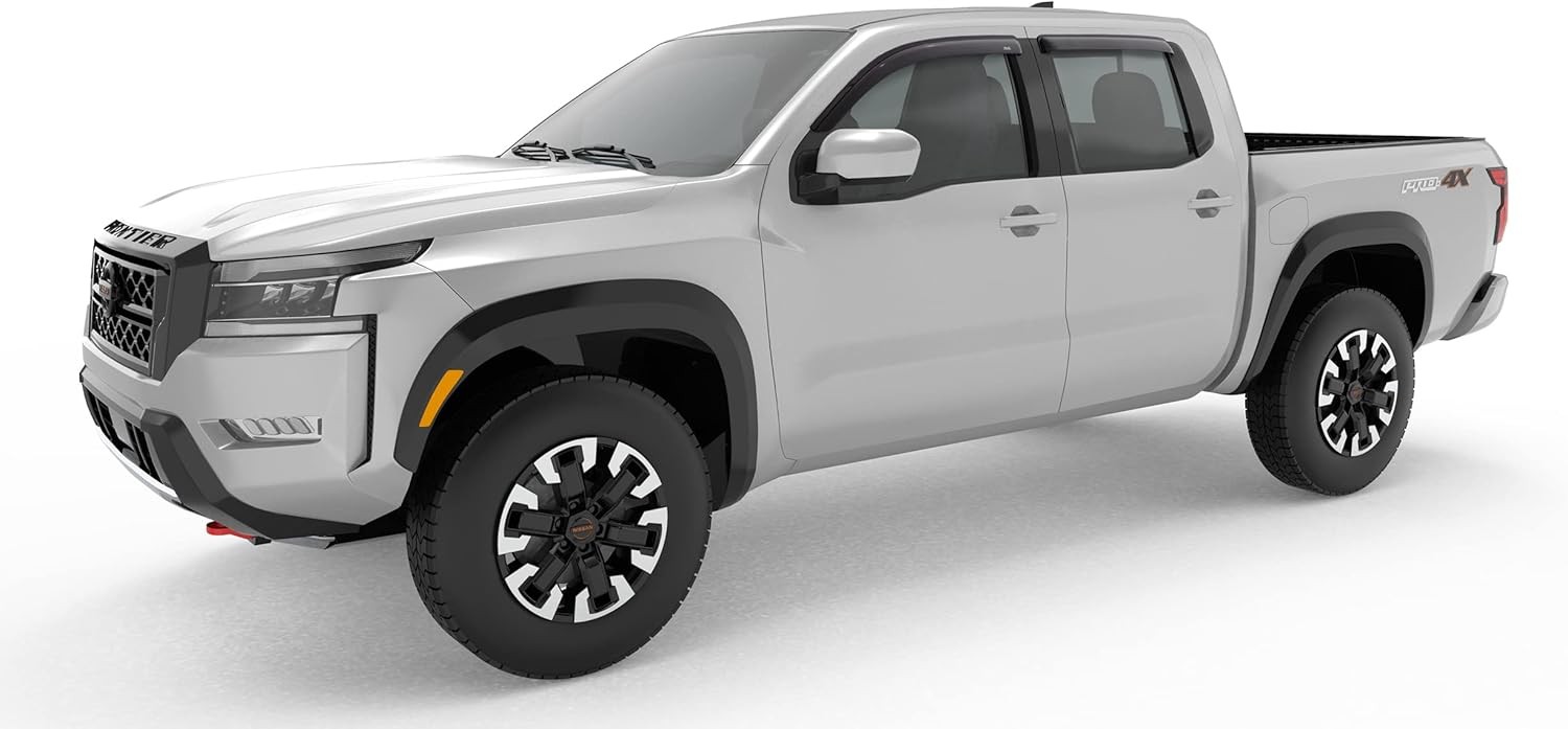 Auto Ventshade [AVS] Outside Mount Rain Guards for 2022-2026 Nissan Frontier,...
