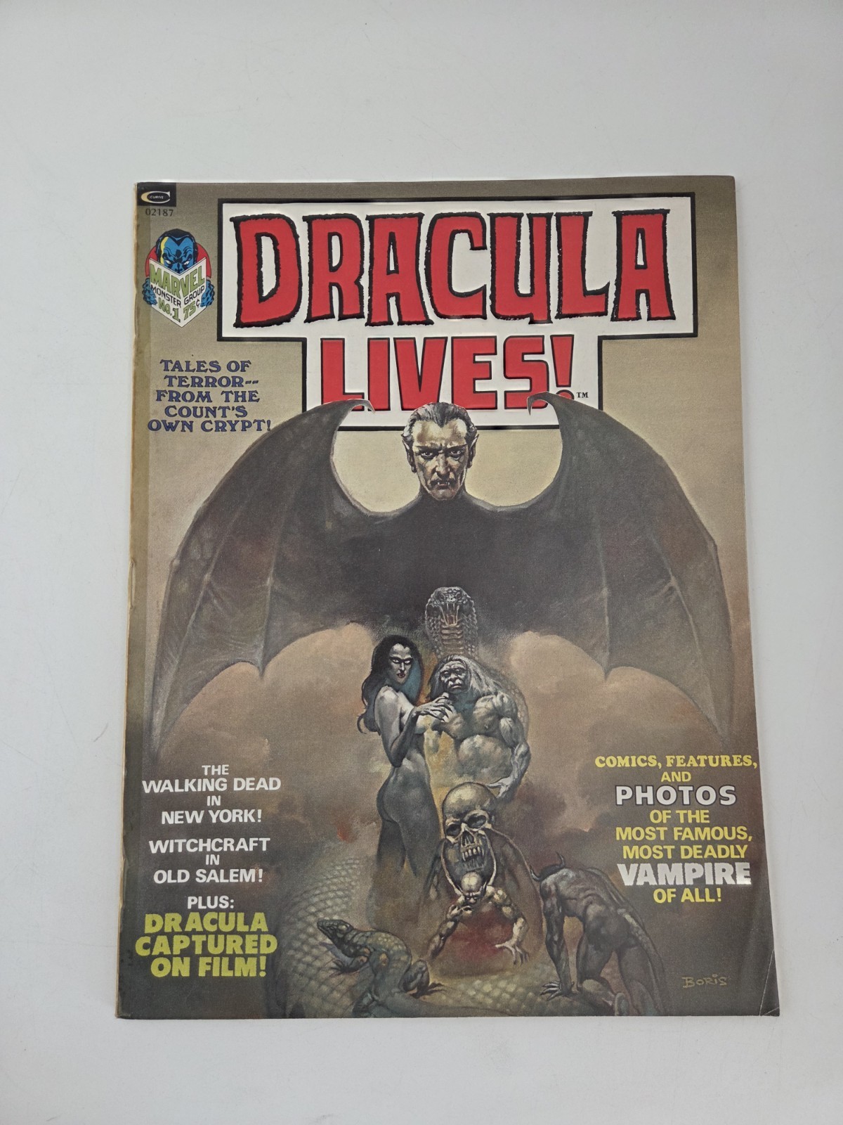 Dracula Lives #1 Marvel Comics 1973