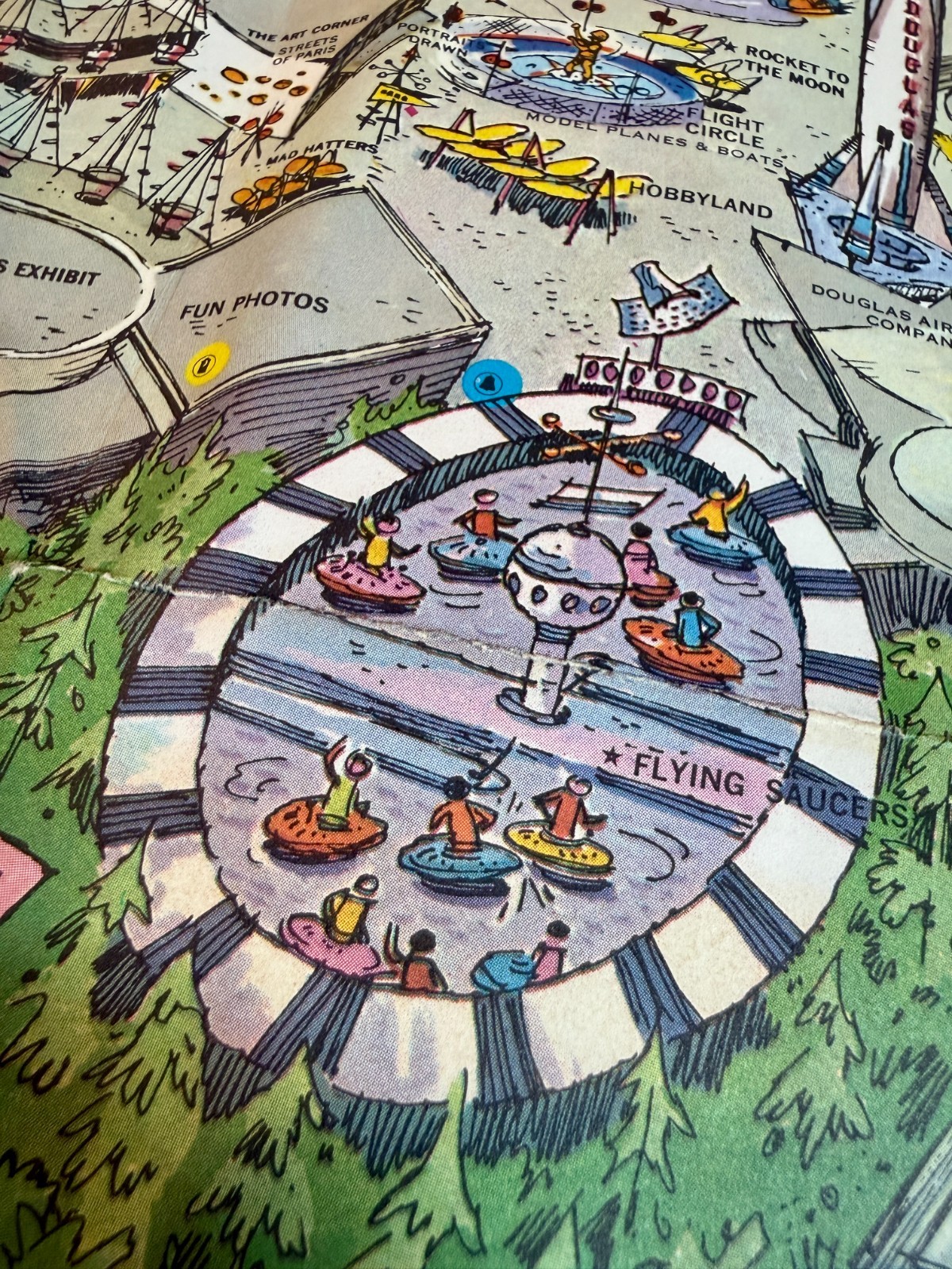 1962 DISNEYLAND MAP 30