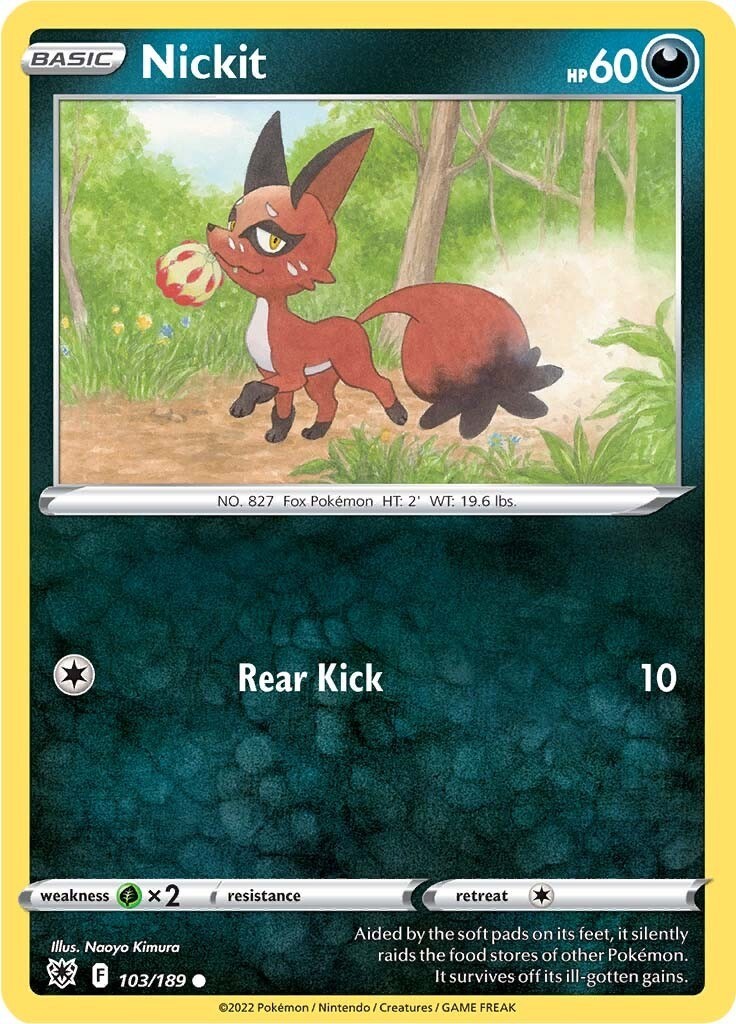 Nickit SWSH10 103/189 C NM