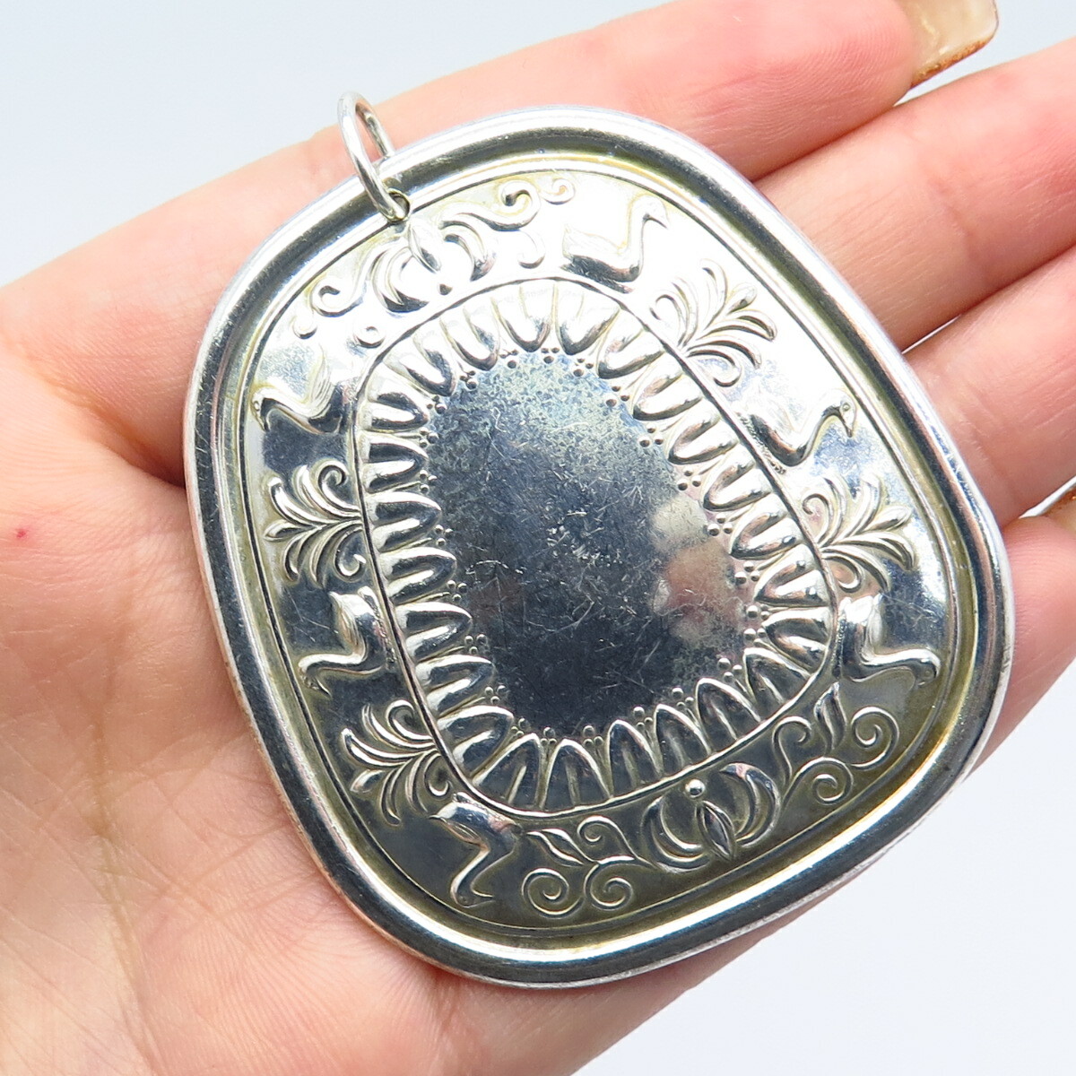 925 Sterling Silver Vintage Towle 1976 Bell Ornate Ornament