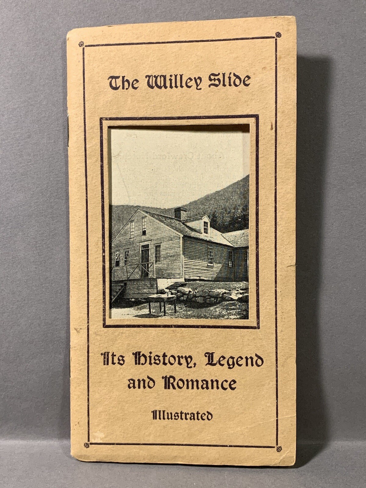 The Willey Slide Travel Booklet ~ Crawford Notch New Hampshire