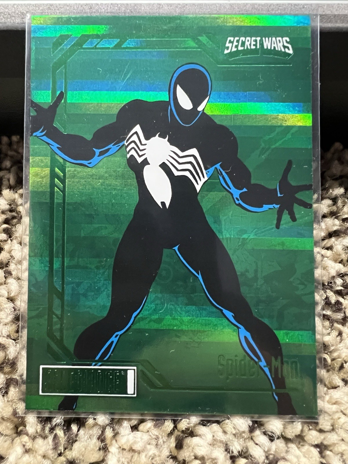 Marvel Allegiance Secret Wars Spiderman Green Racer 3/5