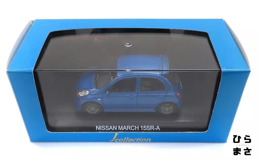 1/43 Nissan March 15SR-A Blue Diecast Model Car J-Collection