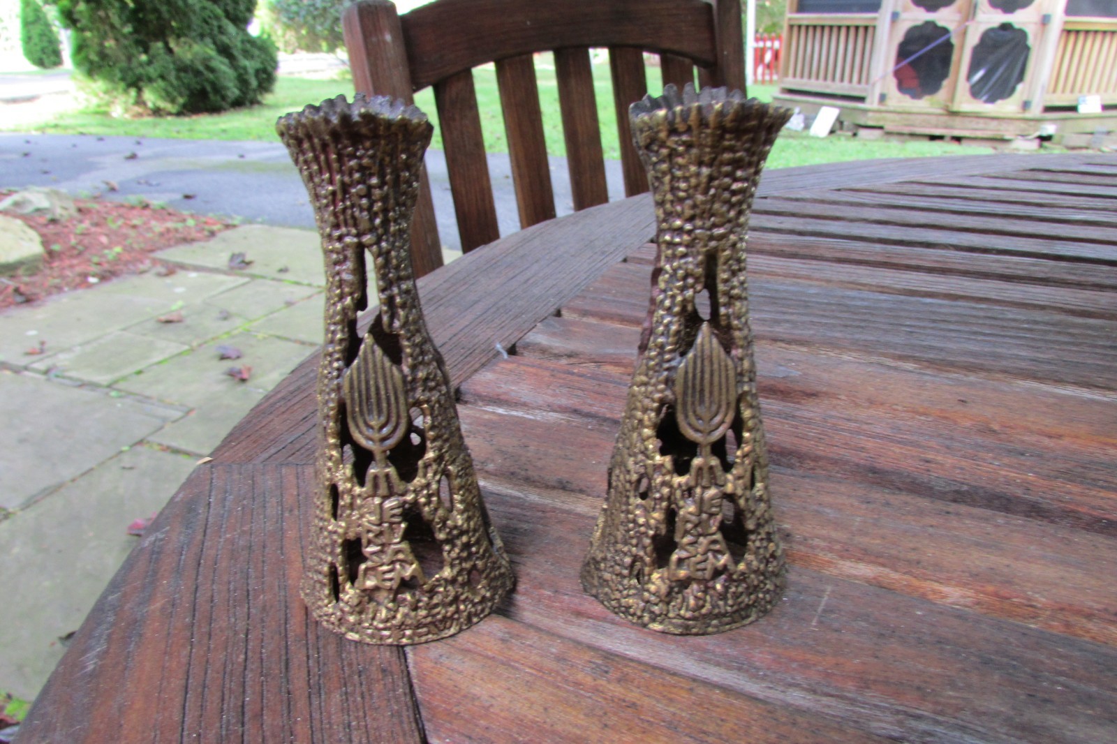 VINTAGE CAST SOLID BRASS \
