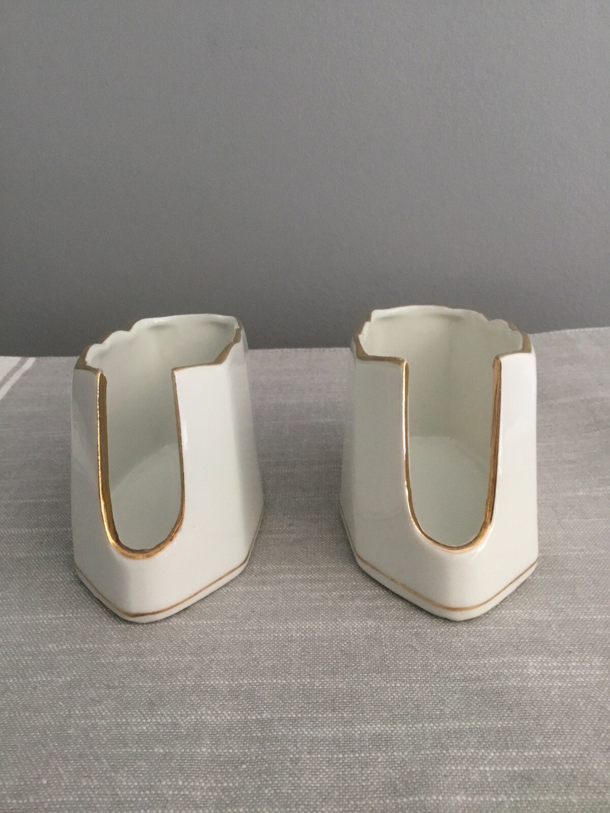 MCM Shafford Golden Heirloom Toleware Flatware Utensil Stacking Buffet Caddies MCM Shafford Golden Heirloom Toleware Flatware Utensil Stacking Buffet Caddies