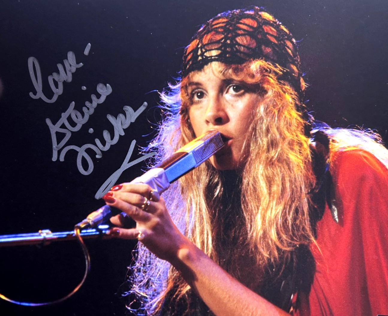 STEVIE NICKS Signed (Fleetwood Mac) 8x10