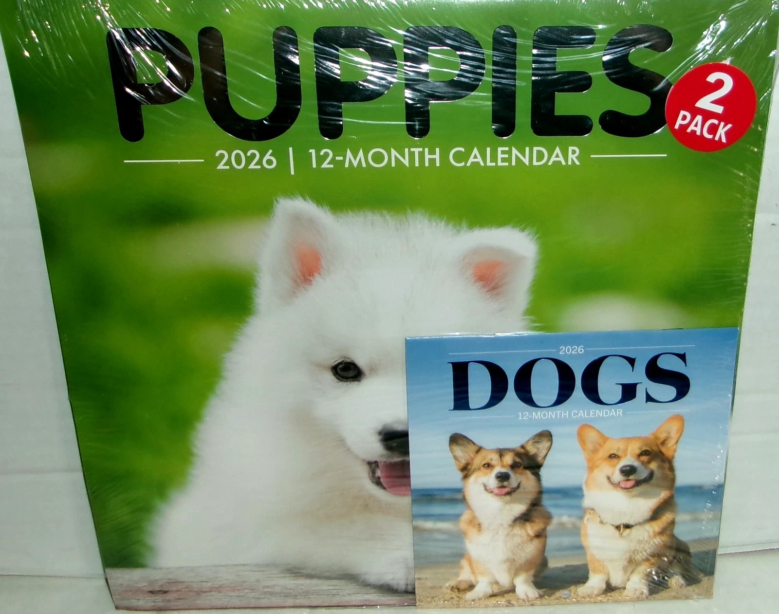 2 pack,  2026 Puppies 12\