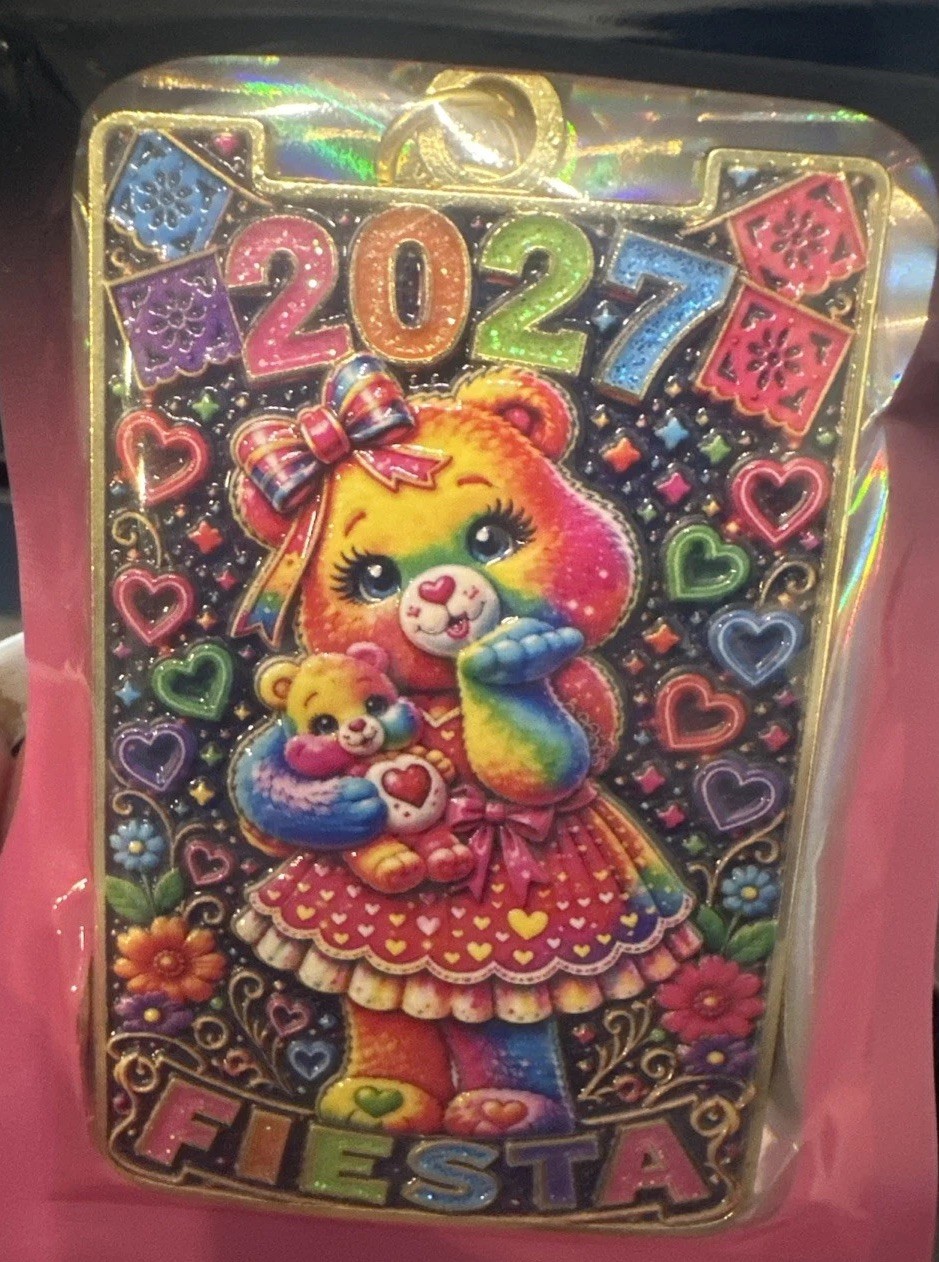 Care Bear 2027 Fiesta Medal