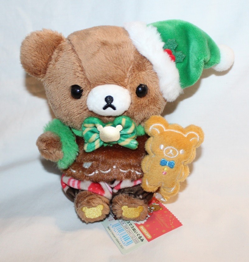 New SanX Rilakkuma Christmas holiday Japan 6.5\