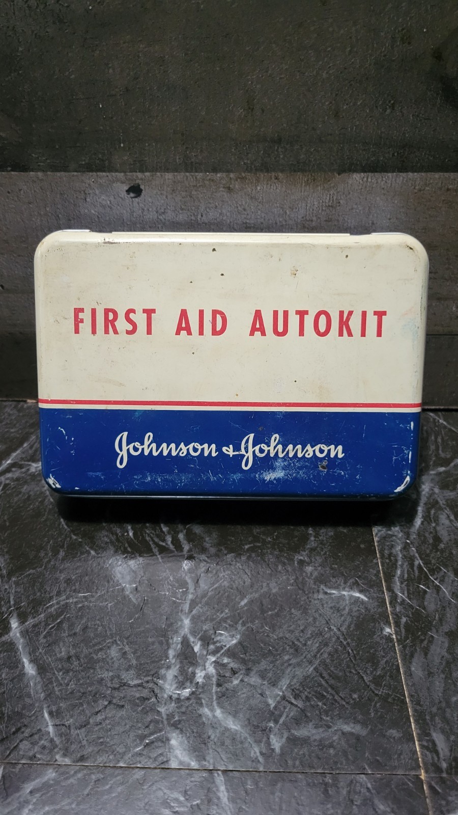 Johnson and Johnson Vintage First Aid Auto Kit Original Contents