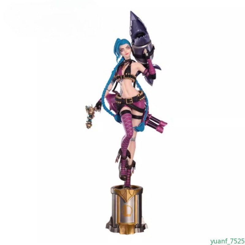 League of Legends CMGE Co-Branded Jinx 3D Sculpted Pen Figurine Game Collectible
