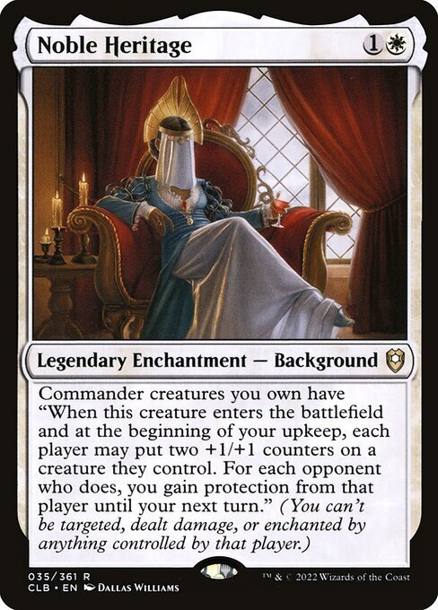 [MTG] Noble Heritage (035) (CLB) NM