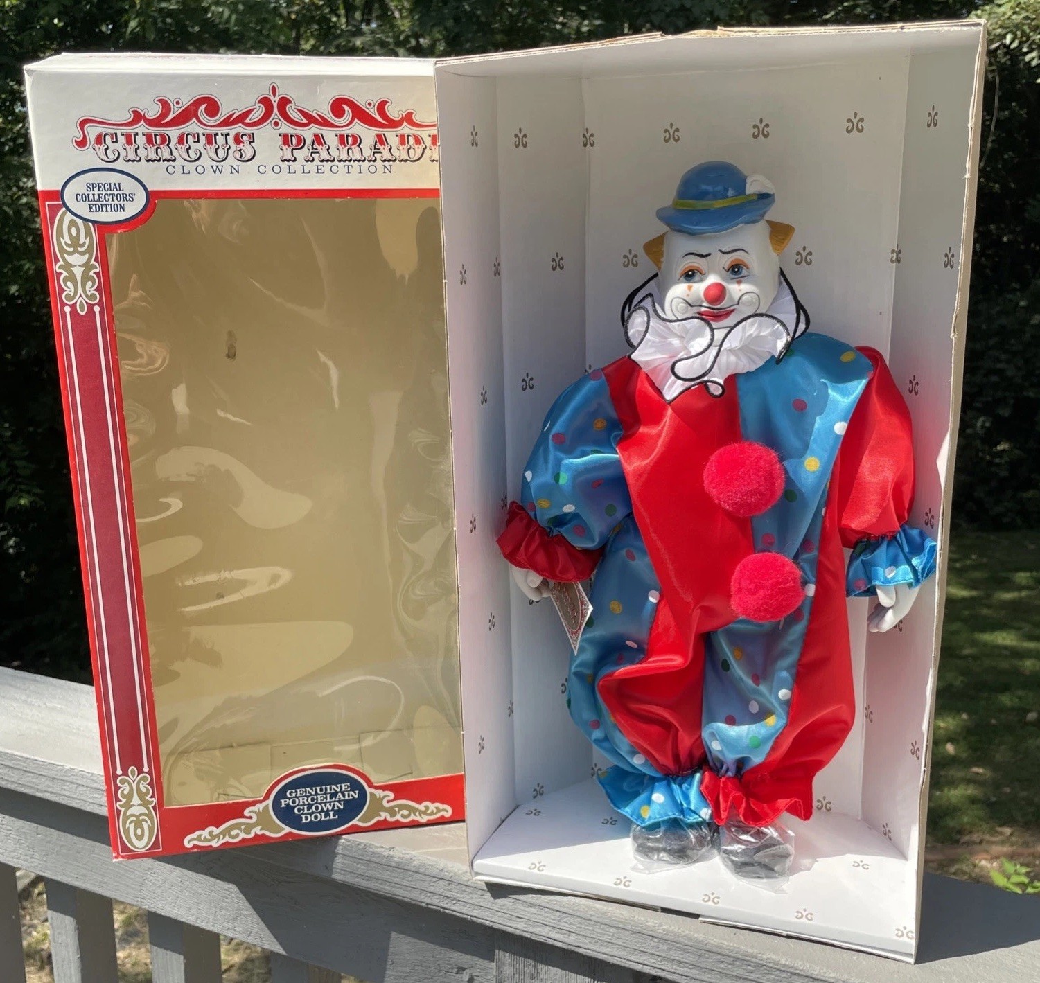 Circus Parade Clown Collection (Special Collectors Edition) in original box Vtg