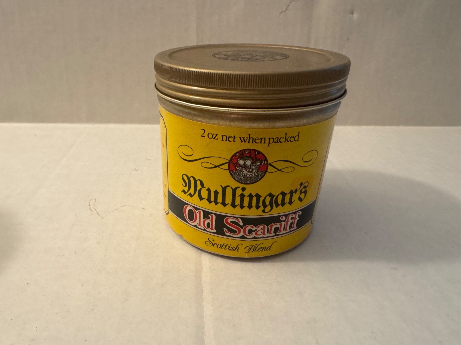Vintage Tobacco Tin - Mullingar\'s Old Scariff