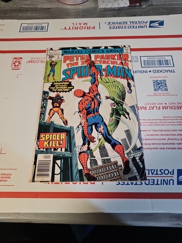 Spectacular Spider-Man #5 Good Condition Range(1977) Spider-Man 1971