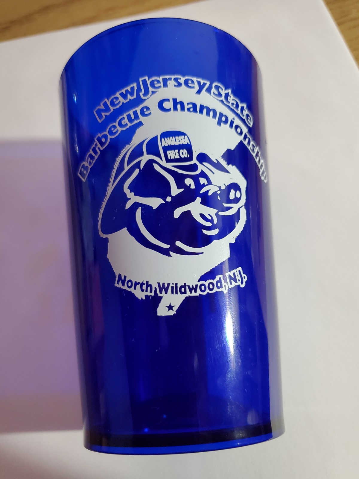 Rare New 2026 NJ State Barbecue Championship Glass North Wildwood Blues Festival
