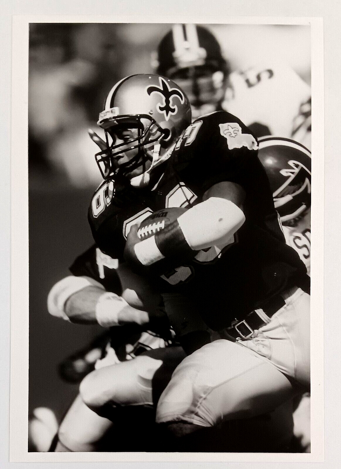 1987 New Orleans Saints #36 Rueben Mayes RB Atlanta Falcons Vintage Press Photo