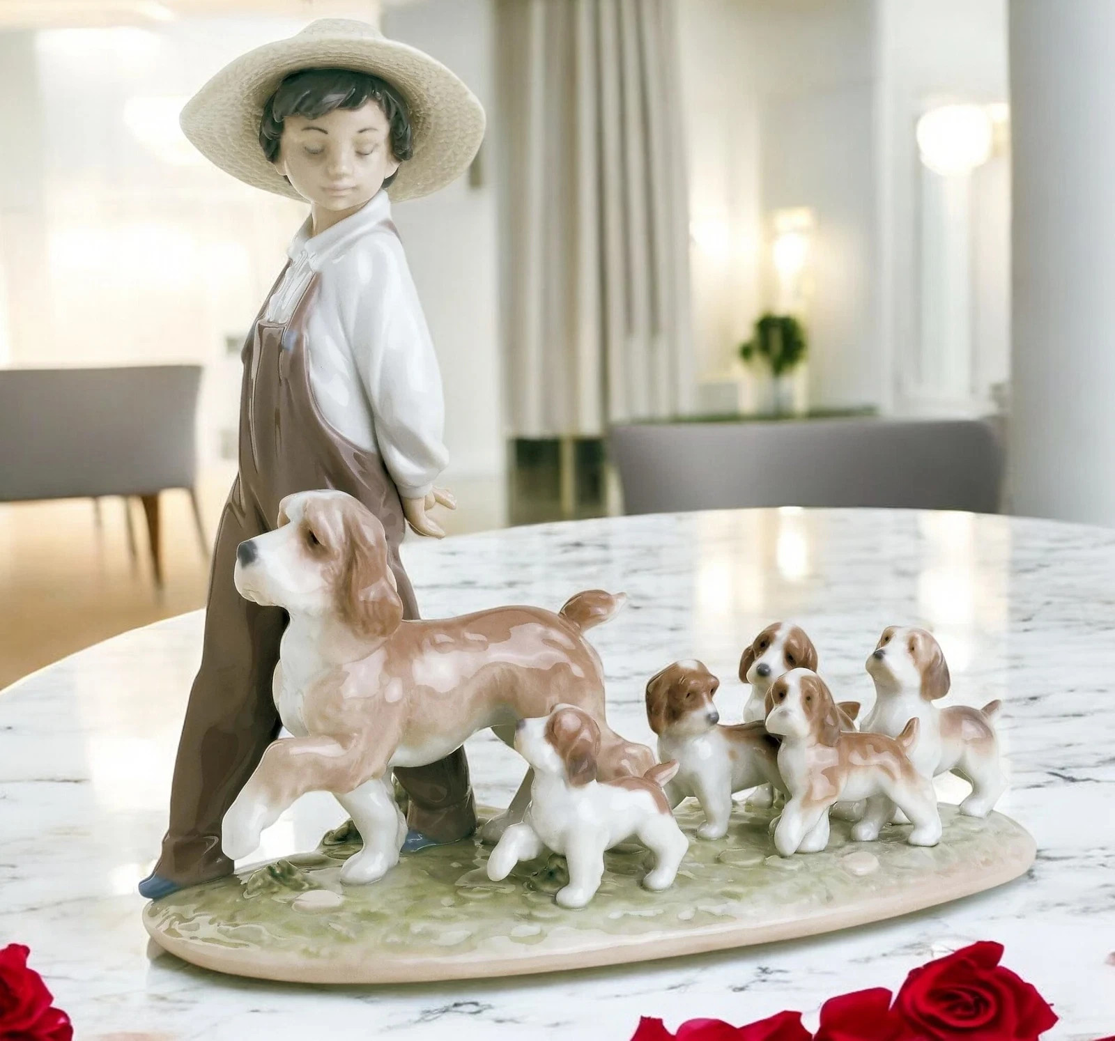 Lladro My Little Explorers Porcelain Figurine Privilege Collection