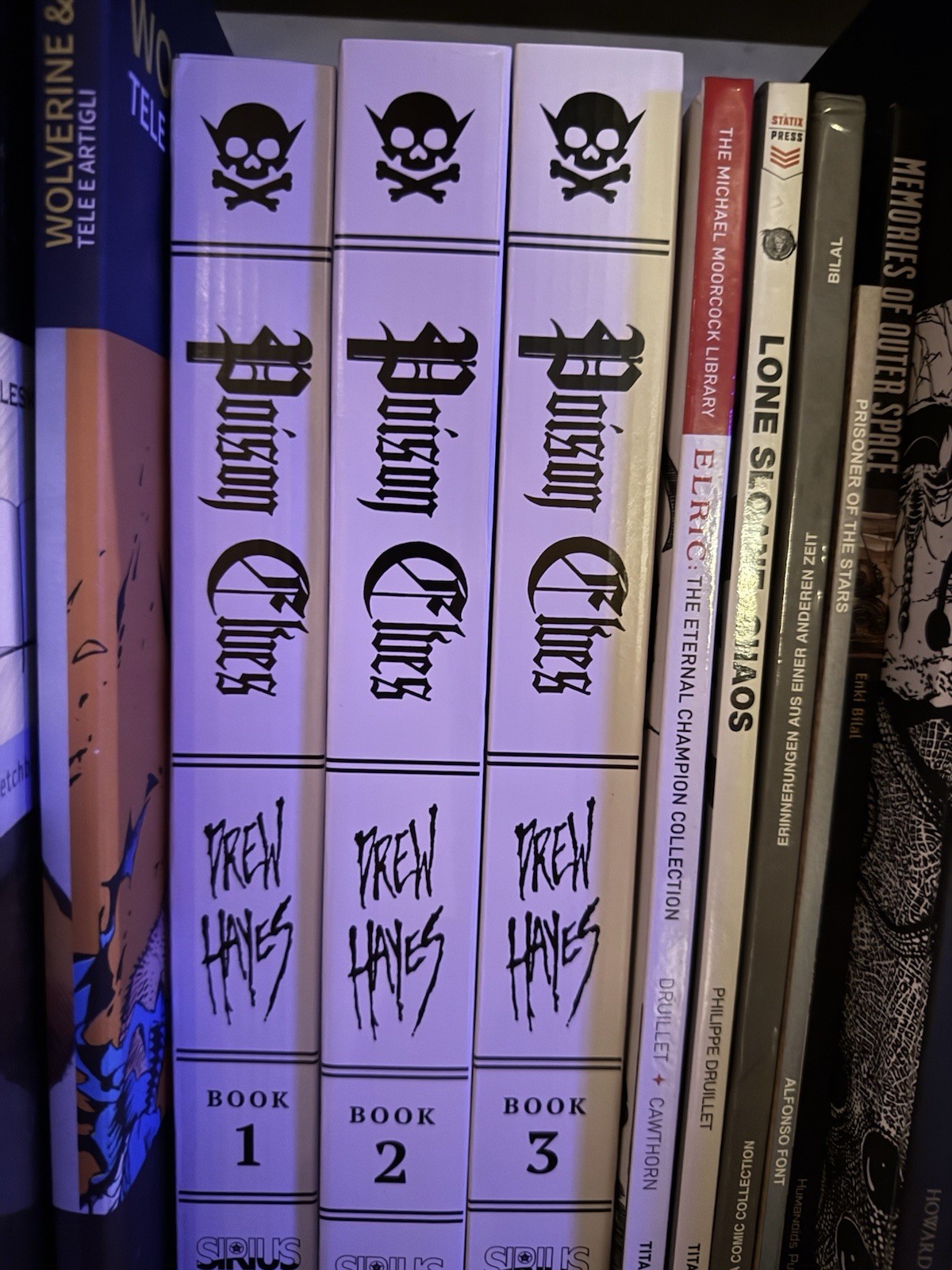 Poison Elves Hardcover Books 1 2 3 Omnibus Drew Hayes kickstarter editions 