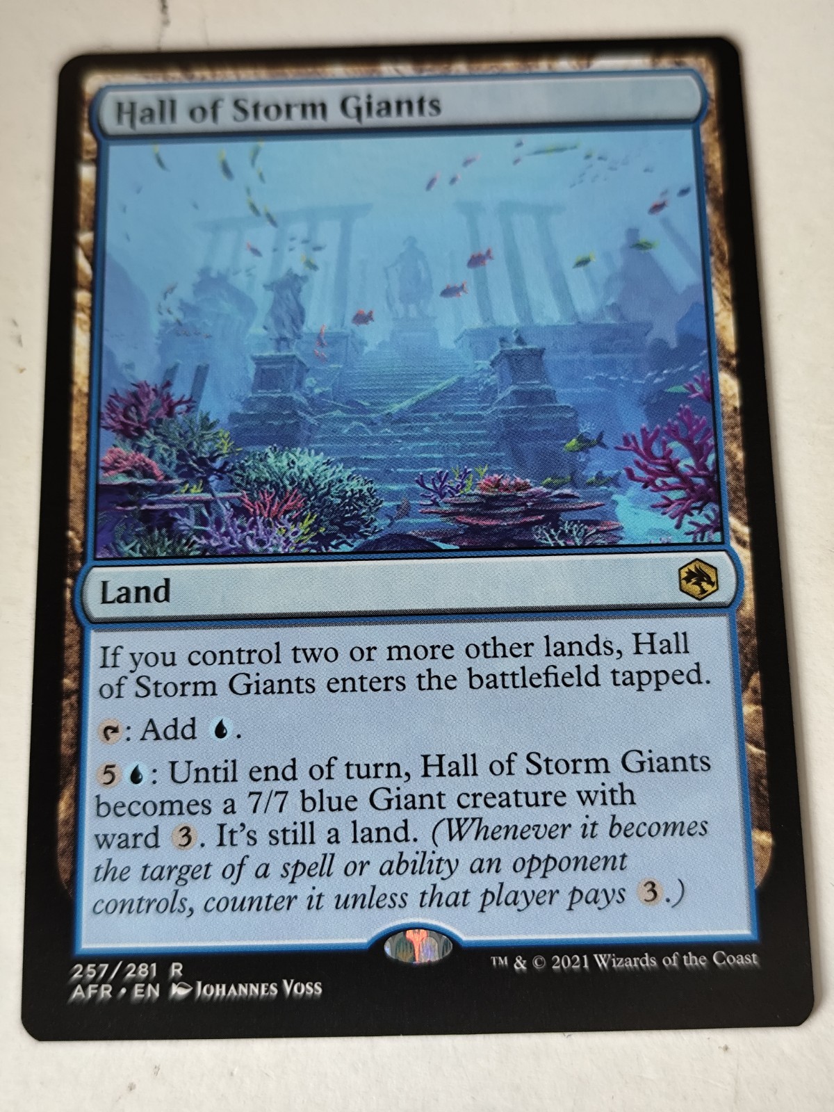 MTG - Hall of Storm Giants - Adventures in the Forgotten Realms - 257 - Rare
