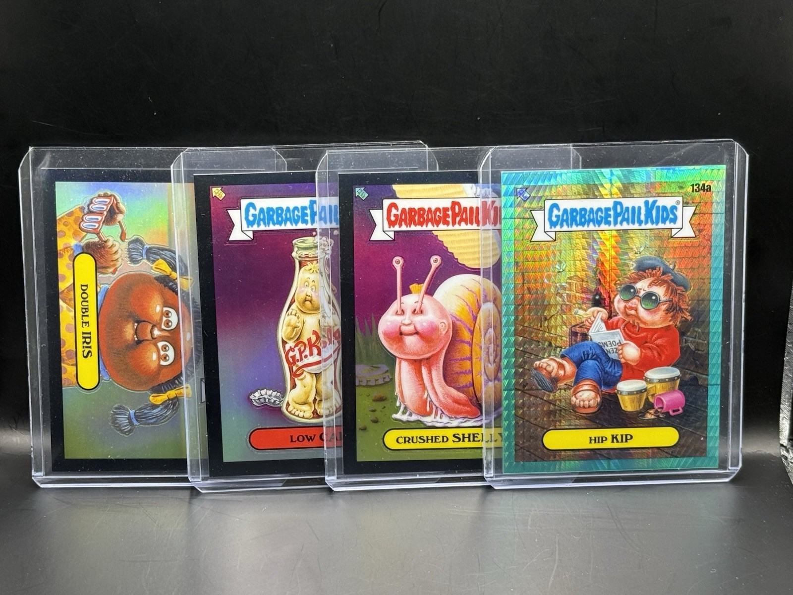 2021 Topps Garbage Pail Kids Numbered Lot Crushed Shelly, Low Cal, Hip Kip