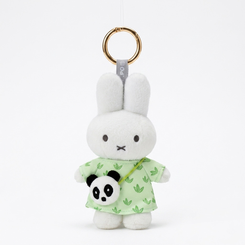 Vipo x Miffy Panda Edition Keychain Purse Charm Vipo x Miffy Panda Edition Keychain Purse Charm