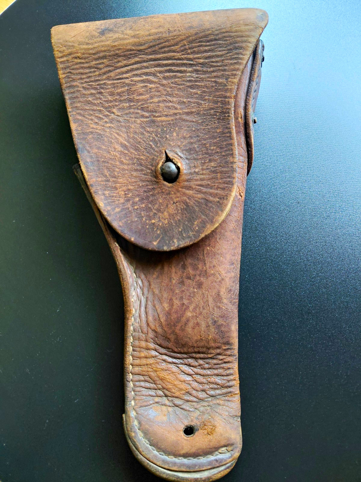 Graton & Knight Co. 1943 WWII U.S. Original Leather Pistol Holster