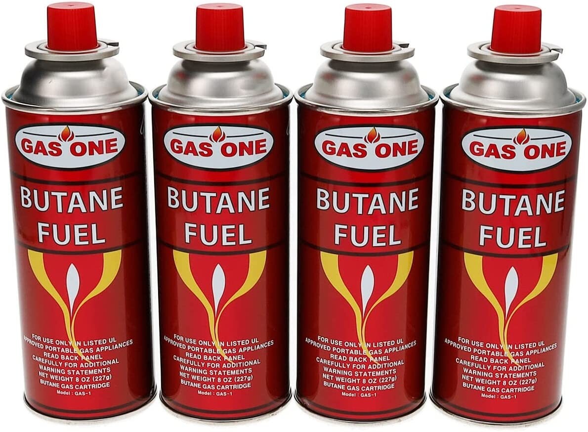 Gasone Butane Fuel Canister (4pack) Gasone Butane Fuel Canister (4pack)