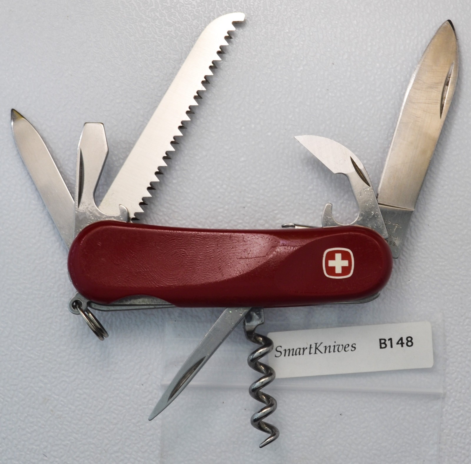 Wenger Evo S13 locking Swiss Army knife. Retired, used, very good #B148
