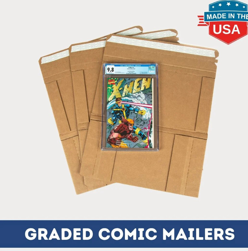 GEMINI GRADED COMIC BOOK MAILERS - pack of 100