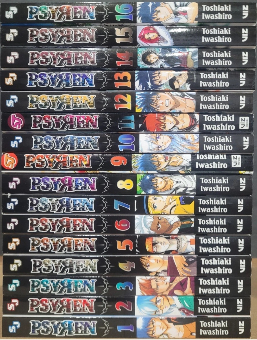 Psyren Manga Complete Set Brand New Volumes 1-16 In English Viz Media Authentic 
