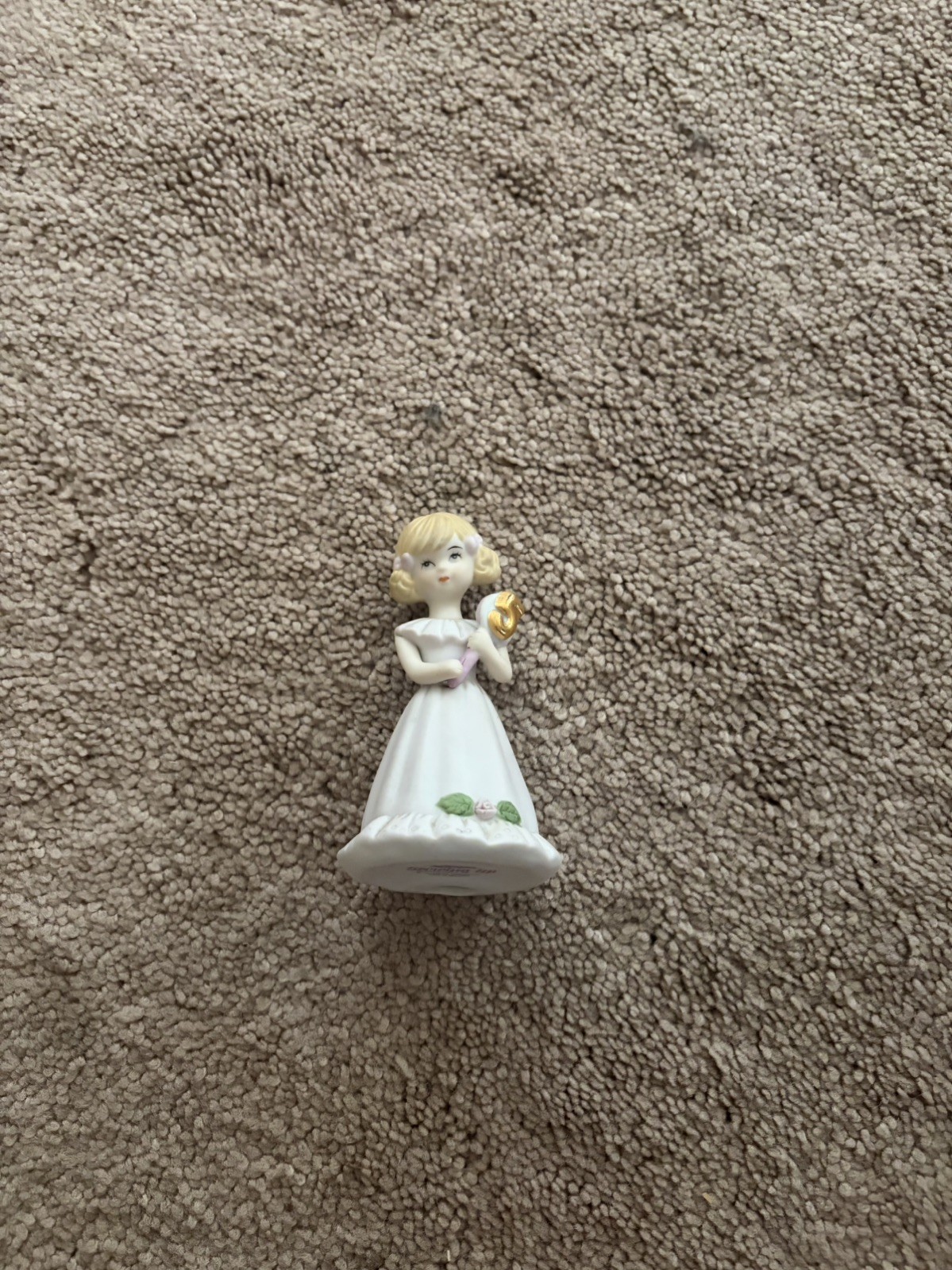 ENESCO Growing Up Birthday Girls Age 5  Hallmark Porcelain Girl Figurine 