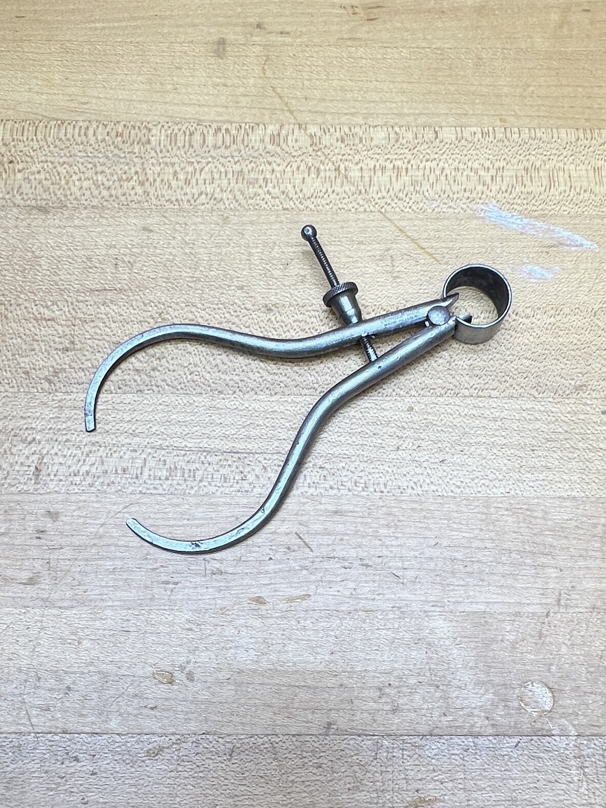 The Lufkin Rule Co USA Outside Spring Caliper Machinist Tool #1009 4 Inch