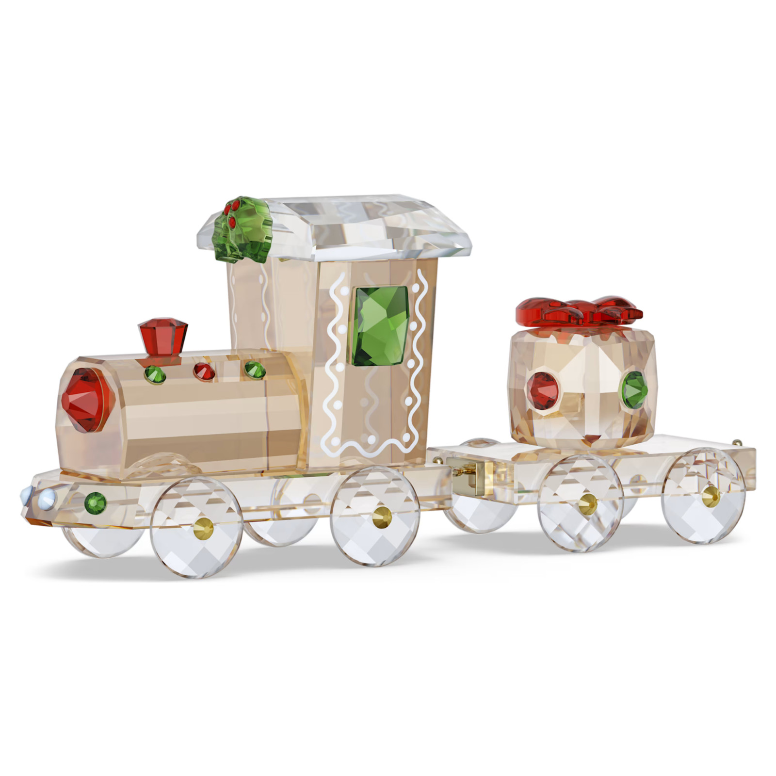 Swarovski Crystal Holiday Cheers Train Set  Figurine  5732578