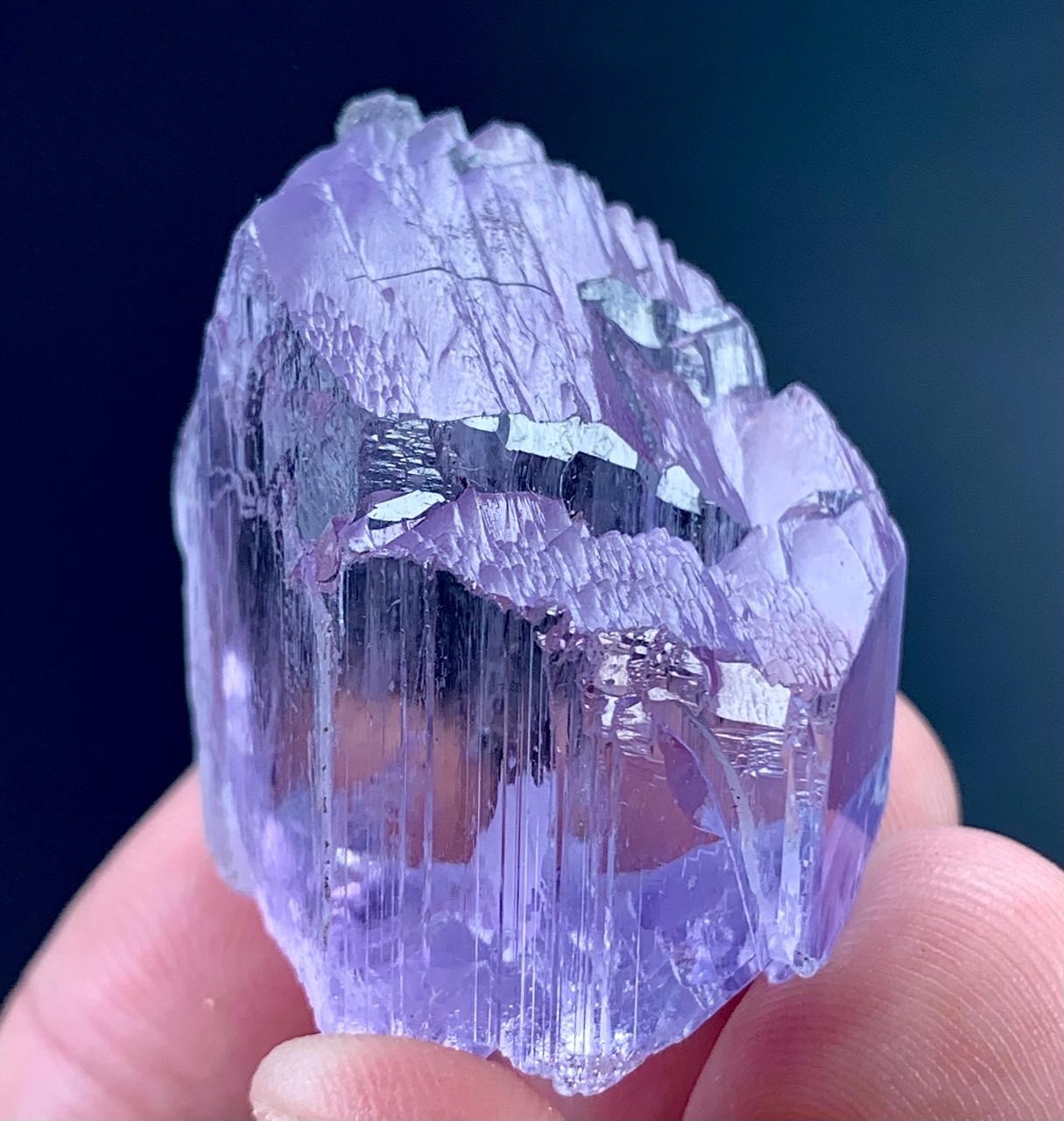 165 Carat Natural pink kunzite Crystal specimen From Afghanistan