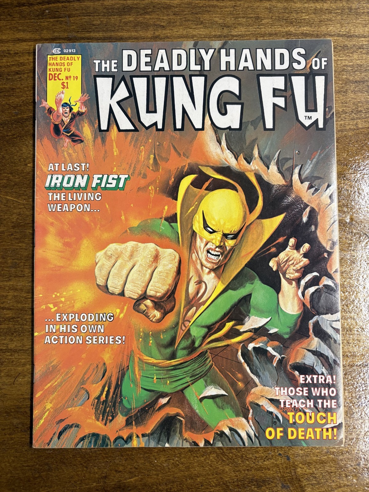 THE DEADLY HANDS OF KUNG FU #19 - 1st Appearance of White Tiger - 1975 THE DEADLY HANDS OF KUNG FU #19 - 1st Appearance of White Tiger - 1975