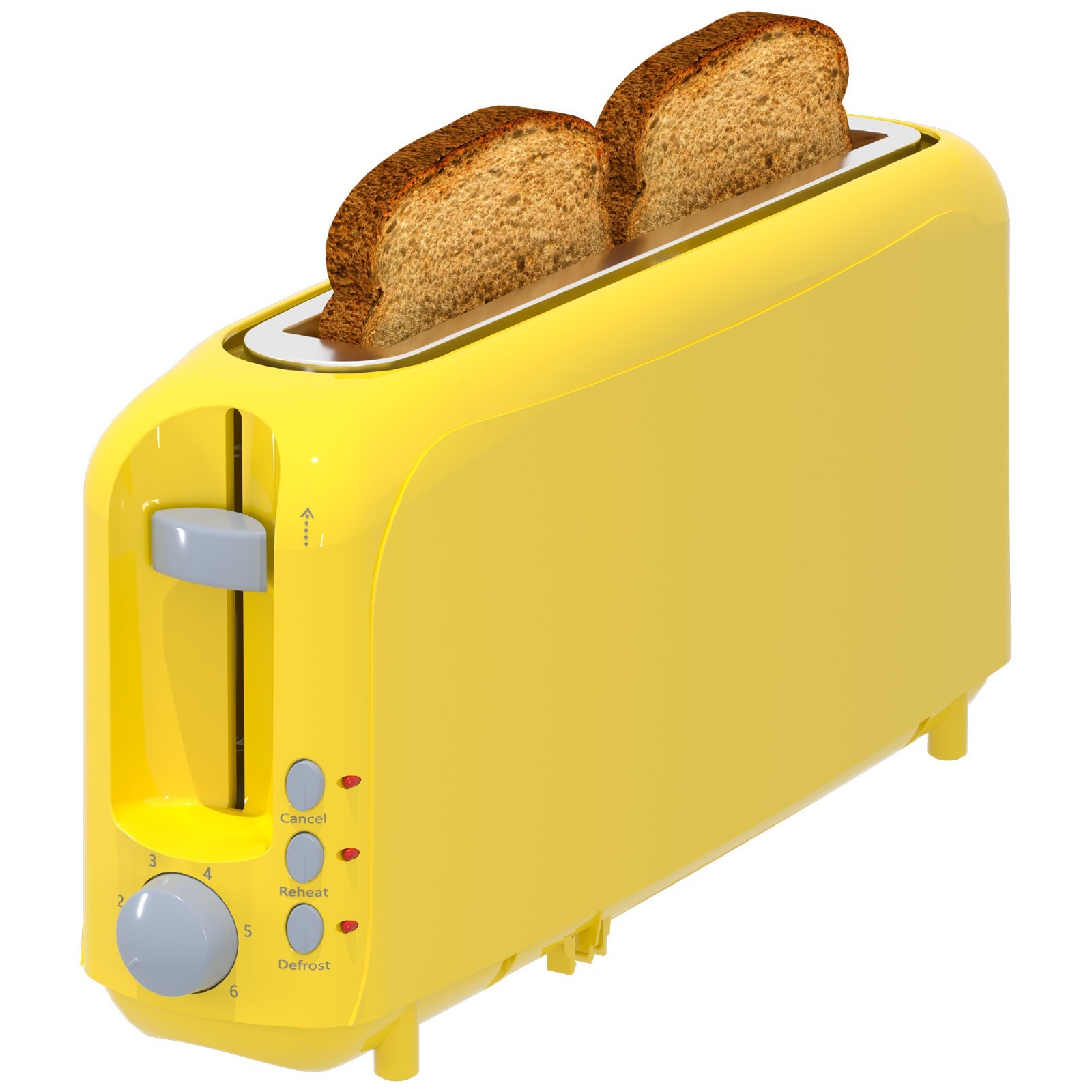 2-Slice Slim Toaster: 10 2-Slice Slim Toaster: 10