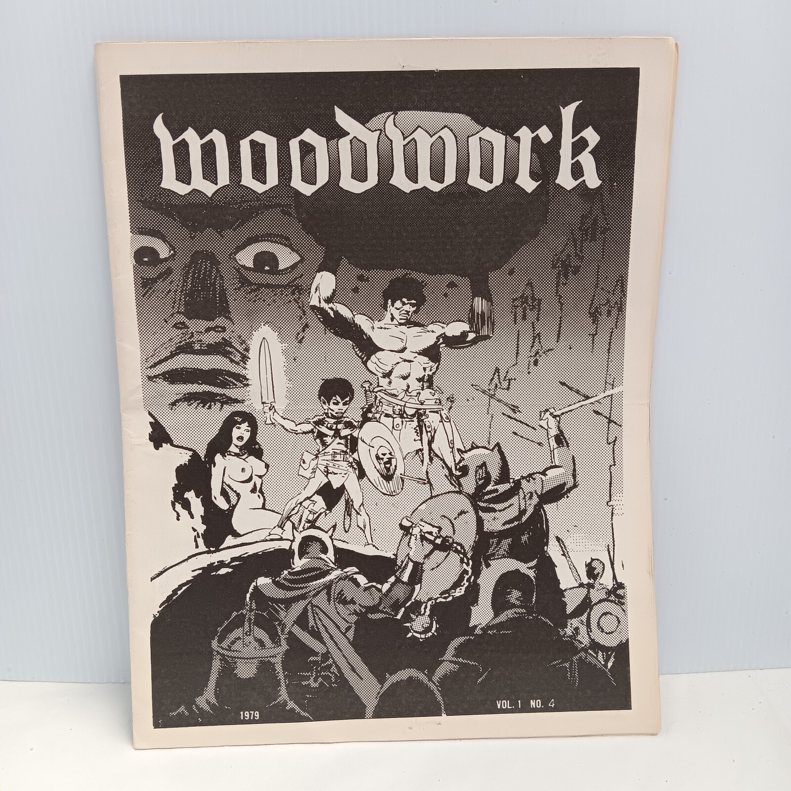 Woodwork Gazette Vol. 1 #4, 1979, Wally Wood Friends of Odkin Newsletter
