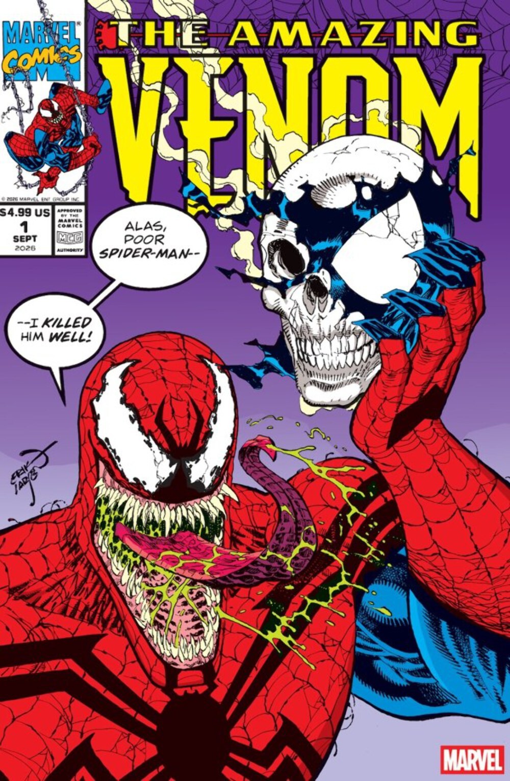 The Amazing Venom #1 Erik Larsen Homage (PRESALE 09/30/26)