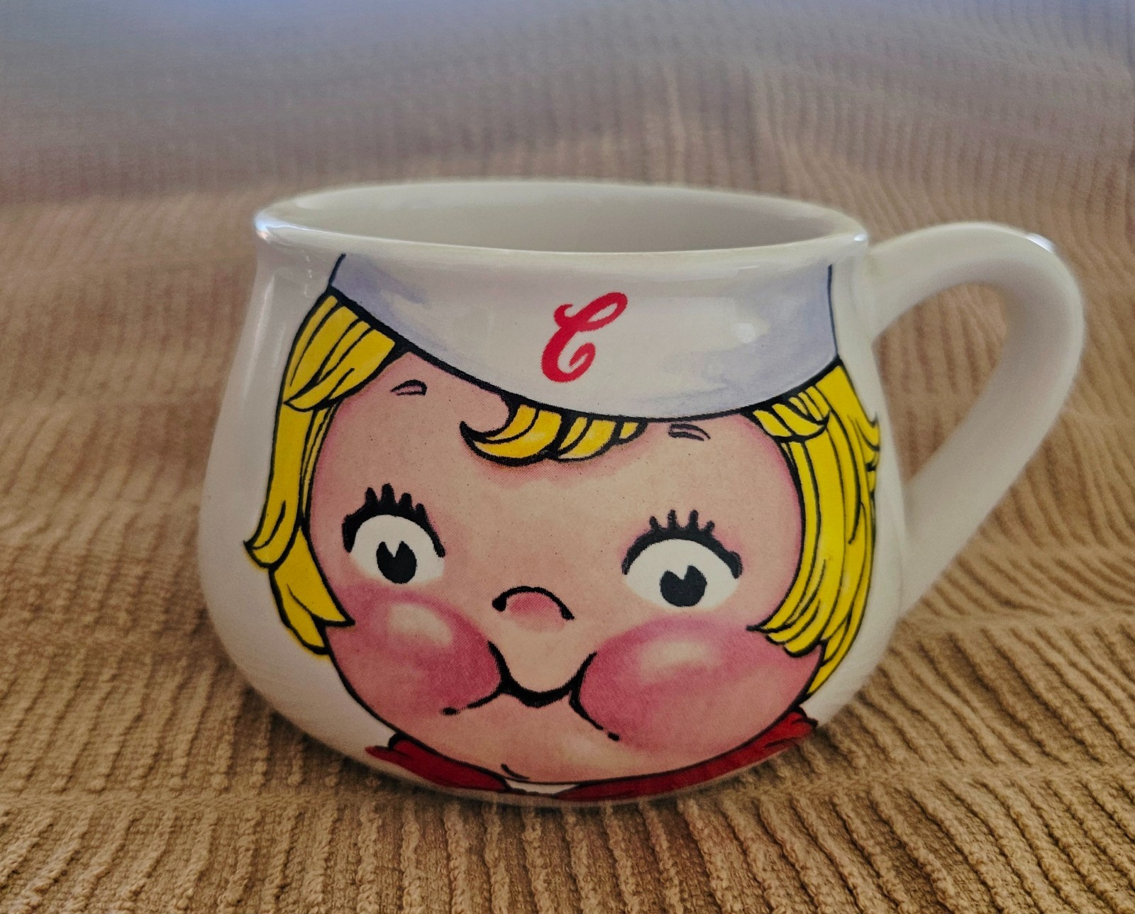 Vintage 1998 Campbell\'s Soup Kid Ceramic Mug