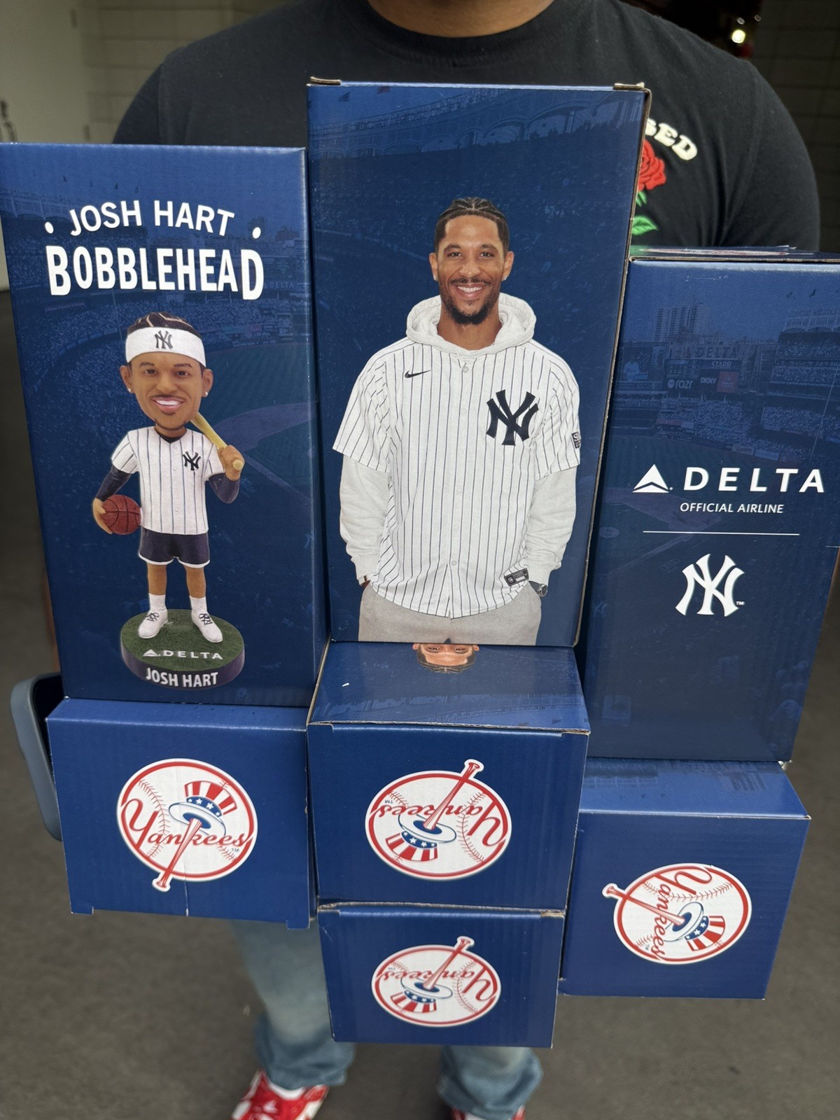 2026 New York Yankees New York Knicks Josh Hart Bobblehead SGA 9/25/26 2026 New York Yankees New York Knicks Josh Hart Bobblehead SGA 9/25/26