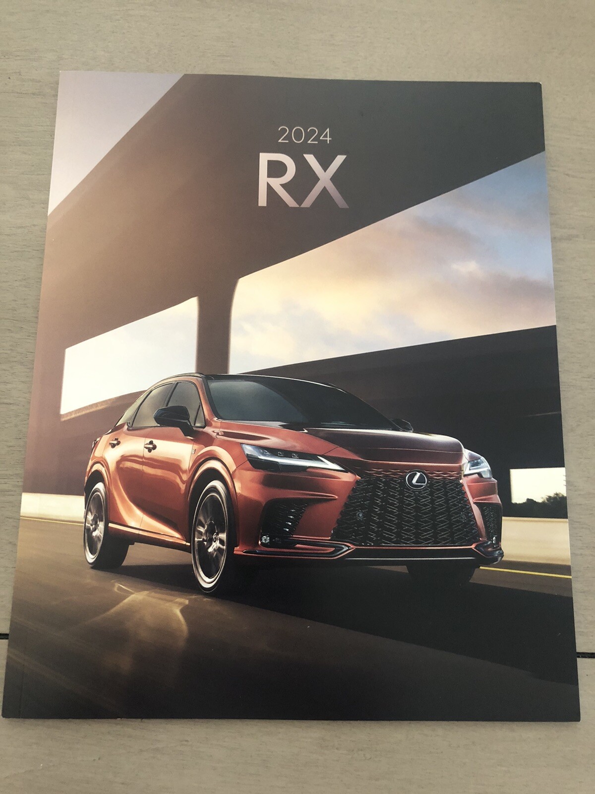 2024 LEXUS RX 58-page Original Sales Brochure