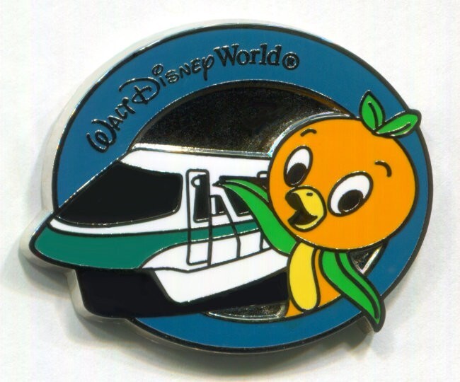 Disney Pins Orange Bird Monorail Magic Limited Release Mystery Pin