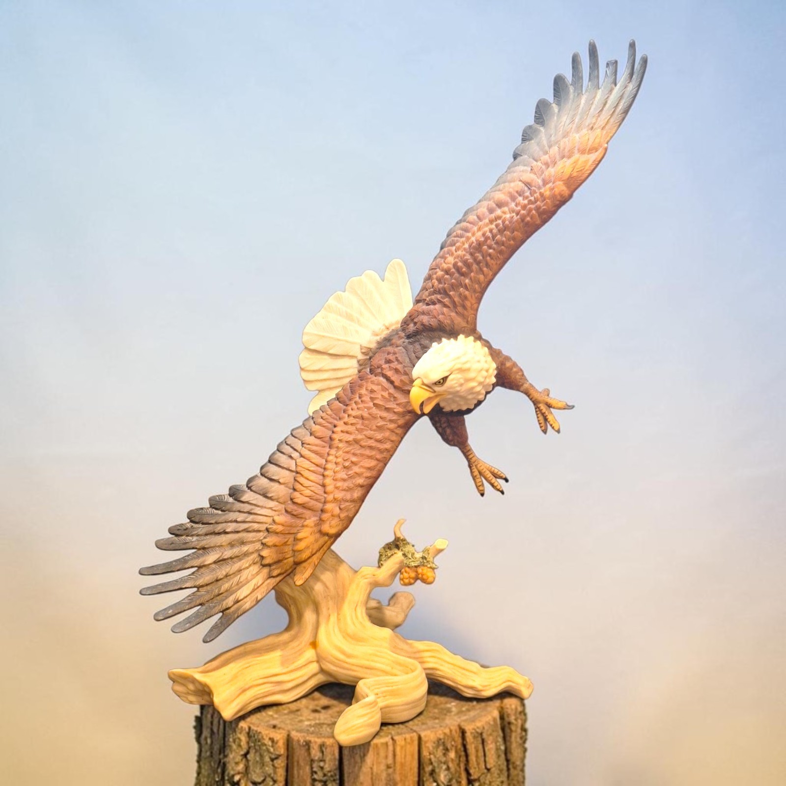 LENOX 1989 AMERICAN BALD EAGLE LIMITED EDITION SCULPTURE SMITHSONIAN