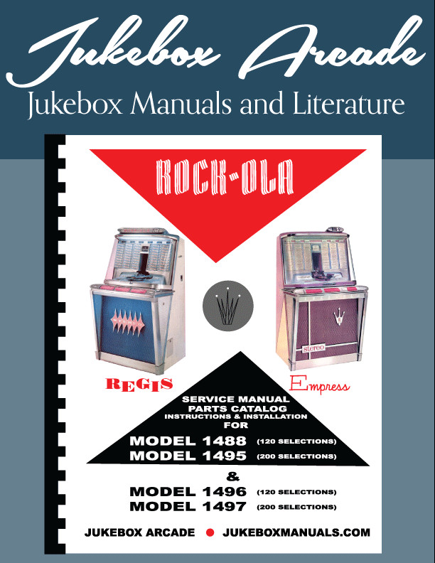Rock-Ola Models 1488, 1495 & Models 1496, 1497 Service & Parts Manual RockOla