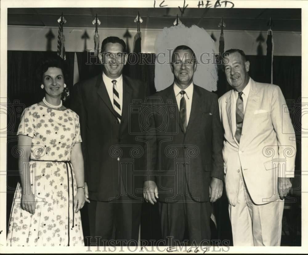 1966 Press Photo Elected Officers of National Defense Transportation Association